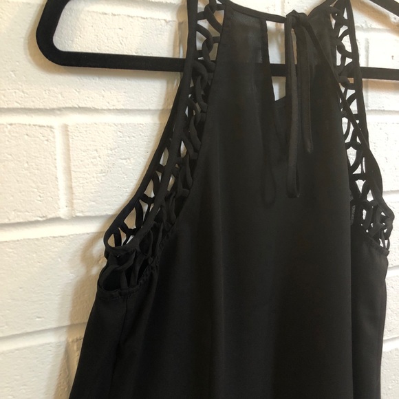 🌞 Black Detail Tank - Picture 8 of 9